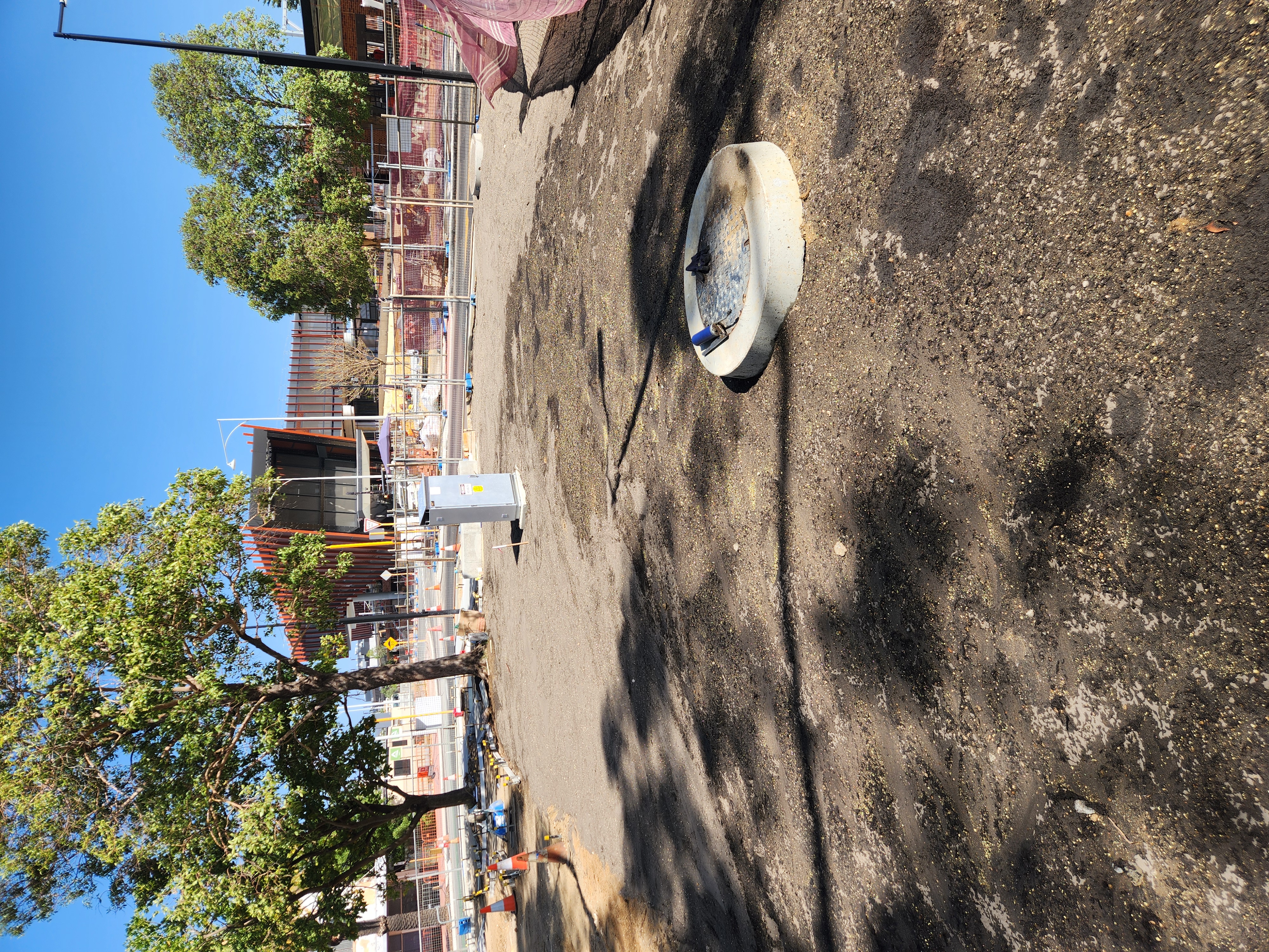Earthworks on a Perth residential site